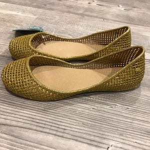 Zaxy Shoes - NEW Glittery Gold Zaxy Jelly Sandals Zaxy Shoes - NEW Glittery Gold Zaxy Jelly Sandals